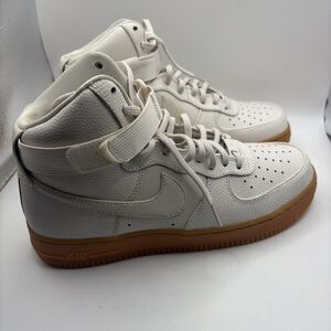 Nike Air Force 1 Hi SE Hightop Shoe 860544 001 Phantom Size Women 9.5 White